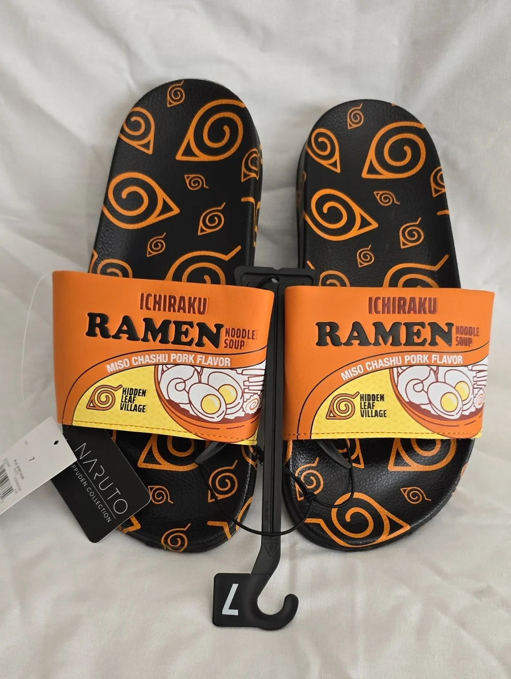 Naruto Shippuden Collection Slides - Men's